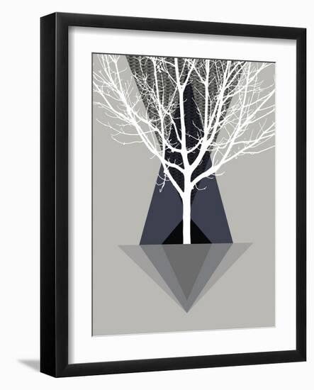 Startree Blue-null-Framed Art Print