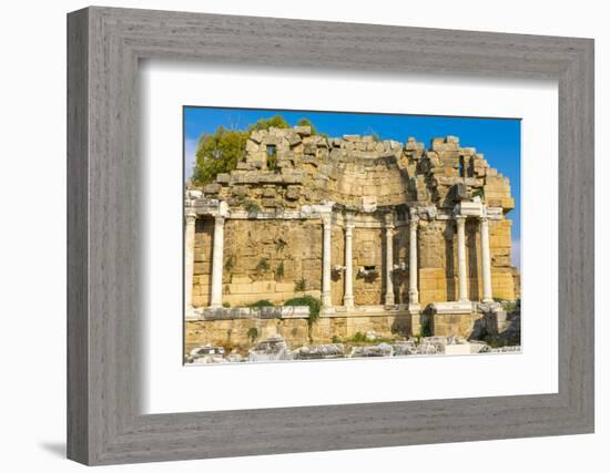 State Agora, Side, Antalya Province, Turkey Minor, Eurasia-Neil Farrin-Framed Photographic Print