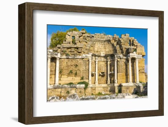 State Agora, Side, Antalya Province, Turkey Minor, Eurasia-Neil Farrin-Framed Photographic Print