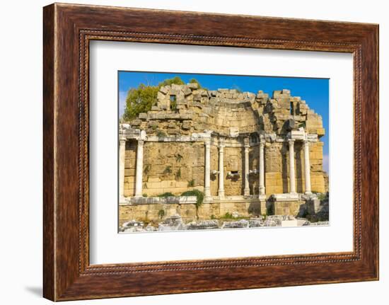 State Agora, Side, Antalya Province, Turkey Minor, Eurasia-Neil Farrin-Framed Photographic Print