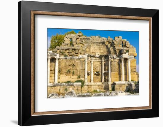 State Agora, Side, Antalya Province, Turkey Minor, Eurasia-Neil Farrin-Framed Photographic Print