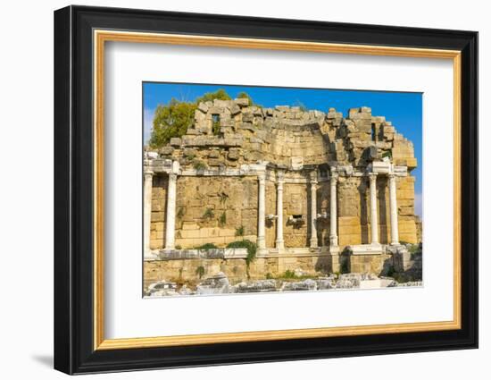 State Agora, Side, Antalya Province, Turkey Minor, Eurasia-Neil Farrin-Framed Photographic Print