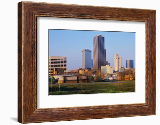 State capital and skyline in Little Rock, Arkansas-null-Framed Photographic Print