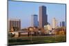 State capital and skyline in Little Rock, Arkansas-null-Mounted Photographic Print