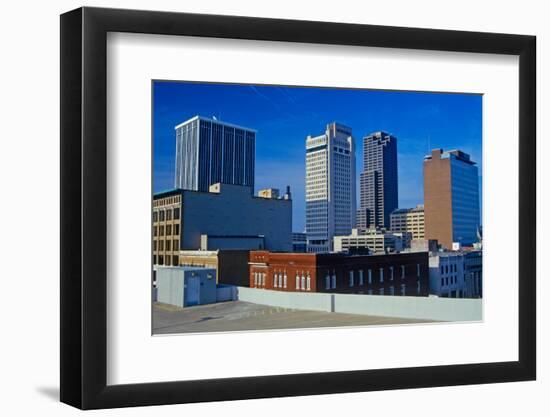 State capital and skyline in Little Rock, Arkansas-null-Framed Photographic Print