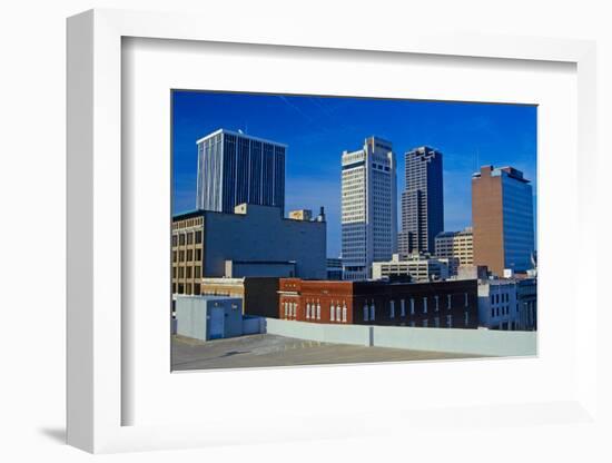 State capital and skyline in Little Rock, Arkansas-null-Framed Photographic Print