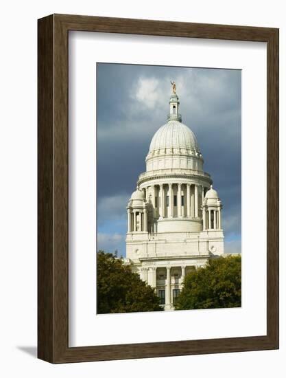 State Capital building of Providence Rhode Island-null-Framed Photographic Print