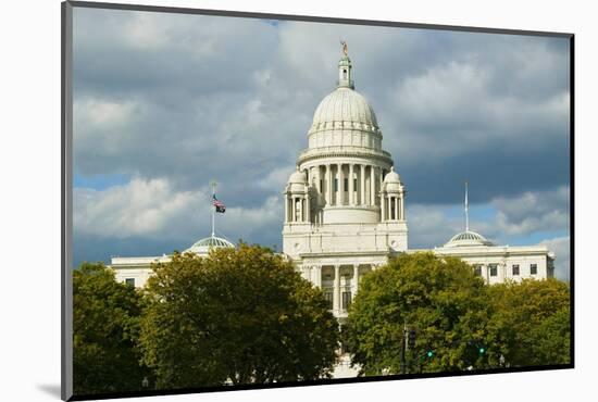 State Capital building of Providence Rhode Island-null-Mounted Photographic Print