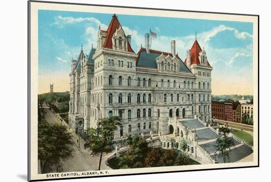 State Capitol, Albany, New York-null-Mounted Art Print