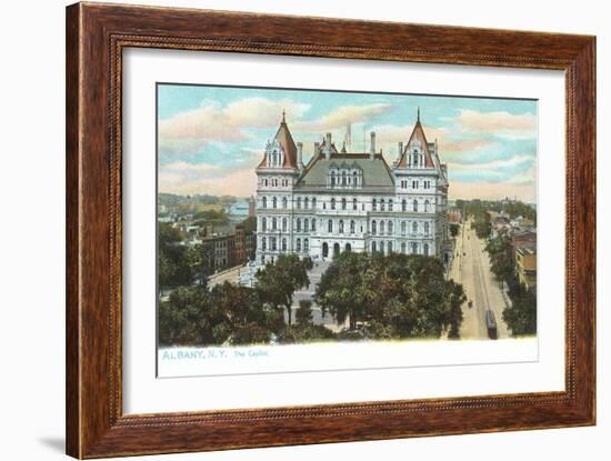 State Capitol, Albany-null-Framed Art Print