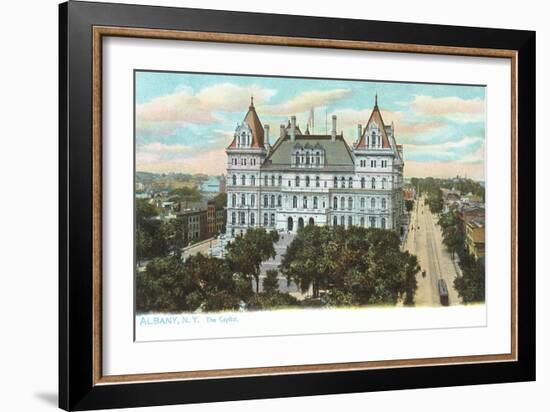State Capitol, Albany-null-Framed Art Print