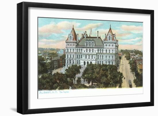 State Capitol, Albany-null-Framed Art Print