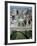 State Capitol and Downtown Seen from Gateway Arch, Which Casts a Shadow, St. Louis, USA-Tony Waltham-Framed Photographic Print