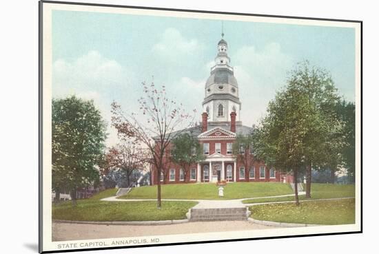 State Capitol, Annapolis, Maryland-null-Mounted Art Print