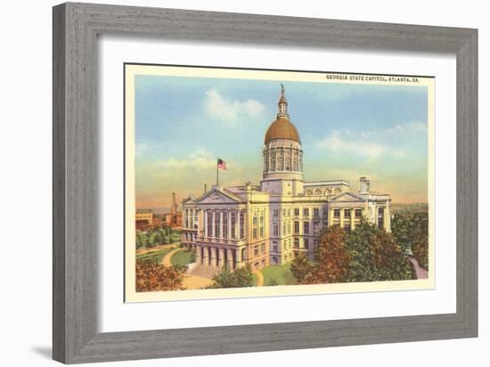 State Capitol, Atlanta, Georgia-null-Framed Art Print