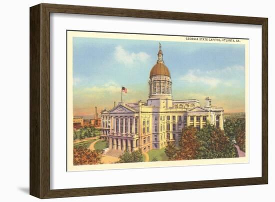 State Capitol, Atlanta, Georgia-null-Framed Art Print