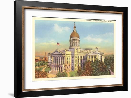 State Capitol, Atlanta, Georgia-null-Framed Art Print