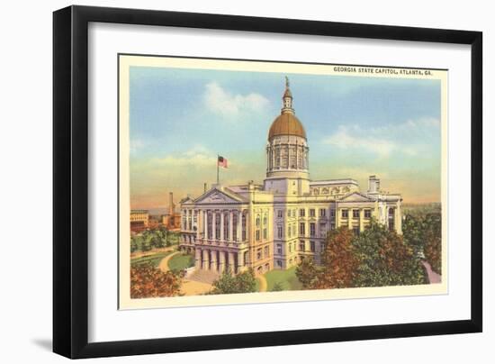 State Capitol, Atlanta, Georgia-null-Framed Art Print