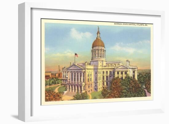 State Capitol, Atlanta, Georgia-null-Framed Art Print