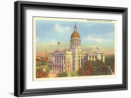 State Capitol, Atlanta, Georgia-null-Framed Art Print