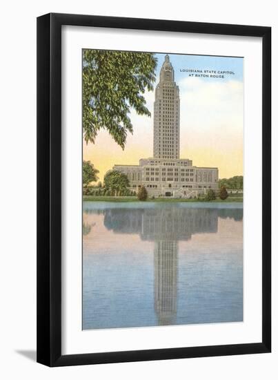 State Capitol, Baton Rouge, Louisiana-null-Framed Art Print