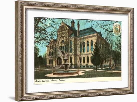 State Capitol, Boise, Idaho-null-Framed Art Print