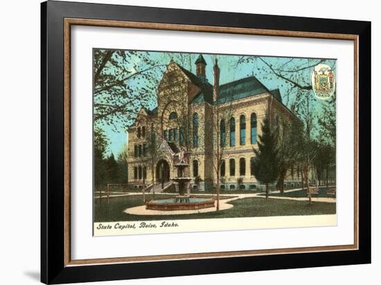 State Capitol, Boise, Idaho-null-Framed Art Print