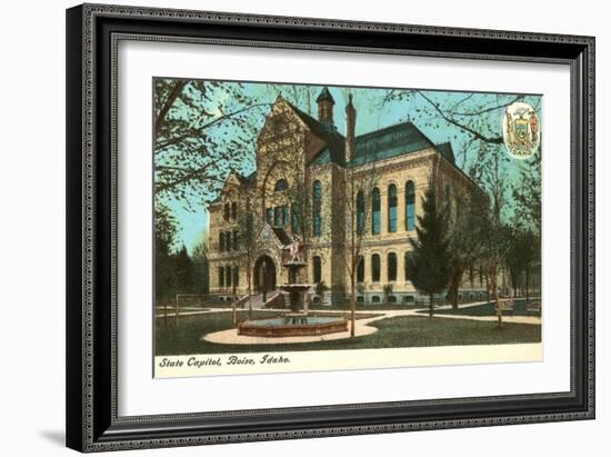 State Capitol, Boise, Idaho-null-Framed Art Print