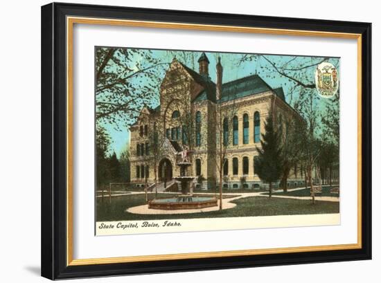 State Capitol, Boise, Idaho-null-Framed Art Print