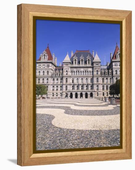 State Capitol Building, Albany, New York-Bill Bachmann-Framed Premier Image Canvas