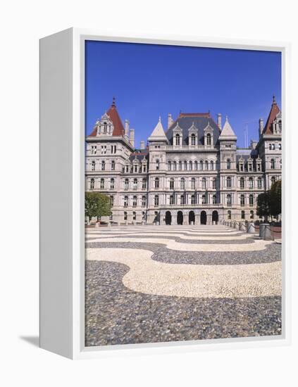 State Capitol Building, Albany, New York-Bill Bachmann-Framed Premier Image Canvas