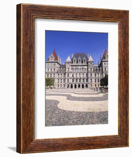 State Capitol Building, Albany, New York-Bill Bachmann-Framed Photographic Print