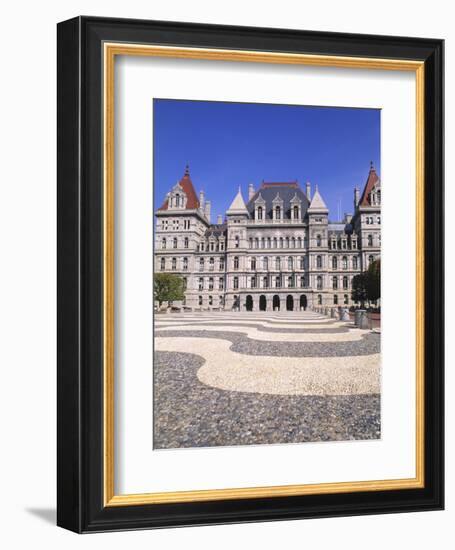 State Capitol Building, Albany, New York-Bill Bachmann-Framed Photographic Print