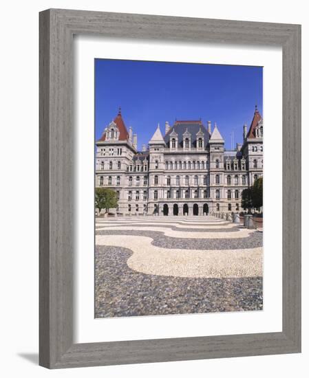 State Capitol Building, Albany, New York-Bill Bachmann-Framed Photographic Print