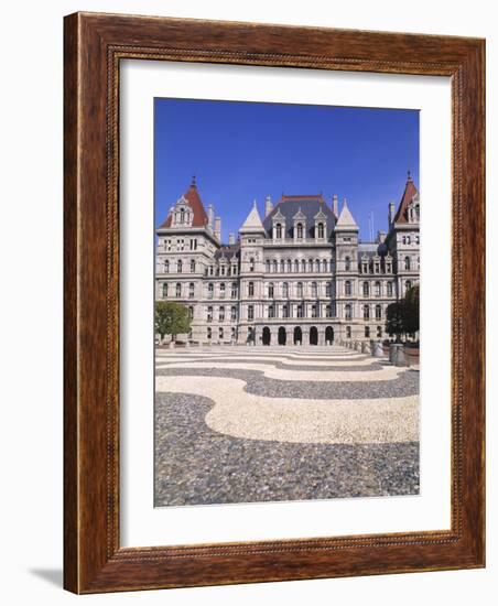 State Capitol Building, Albany, New York-Bill Bachmann-Framed Photographic Print