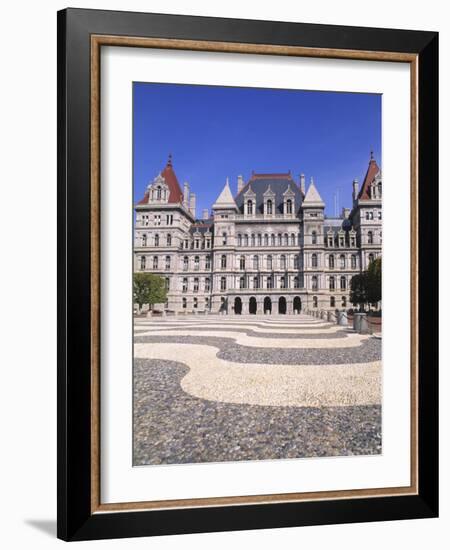 State Capitol Building, Albany, New York-Bill Bachmann-Framed Photographic Print