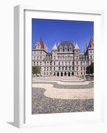 State Capitol Building, Albany, New York-Bill Bachmann-Framed Photographic Print