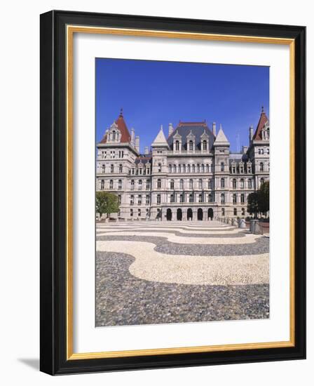 State Capitol Building, Albany, New York-Bill Bachmann-Framed Photographic Print