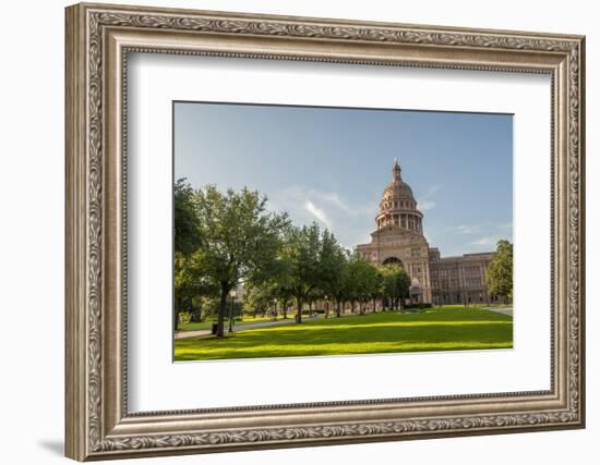 State Capitol Building, Austin, Texas, Usa-Jim Engelbrecht-Framed Photographic Print