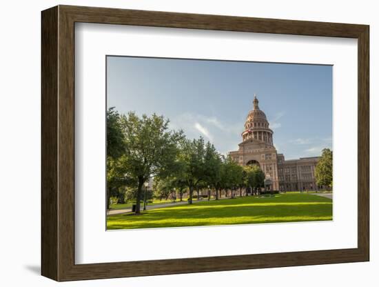 State Capitol Building, Austin, Texas, Usa-Jim Engelbrecht-Framed Photographic Print