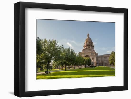 State Capitol Building, Austin, Texas, Usa-Jim Engelbrecht-Framed Photographic Print