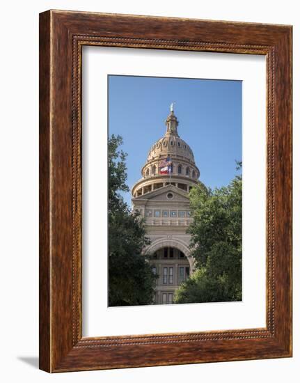 State Capitol Building, Austin, Texas, Usa-Lisa S. Engelbrecht-Framed Photographic Print