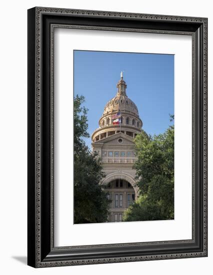 State Capitol Building, Austin, Texas, Usa-Lisa S. Engelbrecht-Framed Photographic Print