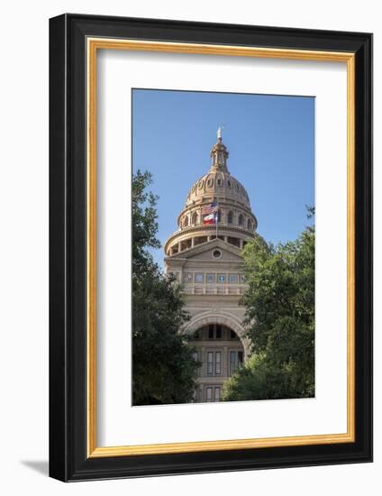 State Capitol Building, Austin, Texas, Usa-Lisa S. Engelbrecht-Framed Photographic Print