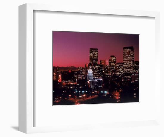 State Capitol Building, Denver, CO-Mark Gibson-Framed Photographic Print