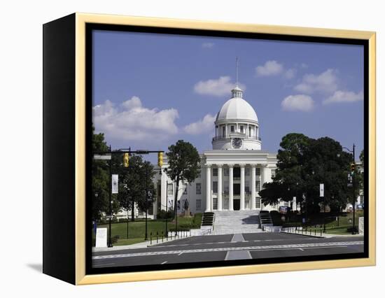 State Capitol Building in Montgomery, Alabama, United States of America, North America-John Woodworth-Framed Premier Image Canvas