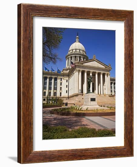 State Capitol Building, Oklahoma City, Oklahoma, United States of America, North America-Richard Cummins-Framed Photographic Print