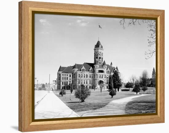 State Capitol Building, Olympia, Undated-Asahel Curtis-Framed Premier Image Canvas