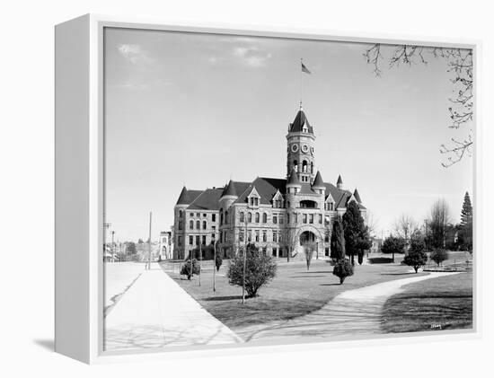 State Capitol Building, Olympia, Undated-Asahel Curtis-Framed Premier Image Canvas