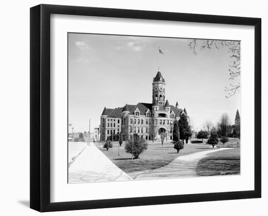 State Capitol Building, Olympia, Undated-Asahel Curtis-Framed Giclee Print